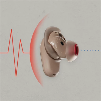 Skullcandy Method360 ANC True Wireless Bluetooth barna fülhallgató (Sound by Bose)