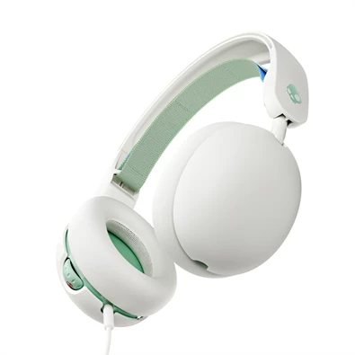 Skullcandy Grom csontfehér vezetékes mikrofonos gyerek fejhallgató