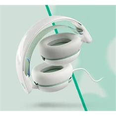 Skullcandy Grom csontfehér vezetékes mikrofonos gyerek fejhallgató