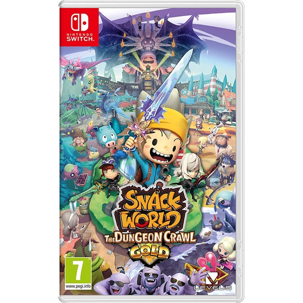 NINTENDO Snack World: The Dungeon Crawl Gold Switch játékszoftver