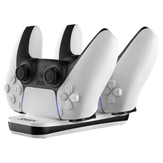Snopy 37090 SG-PS5 PS5 Dual fehér kontroller töltőállomás