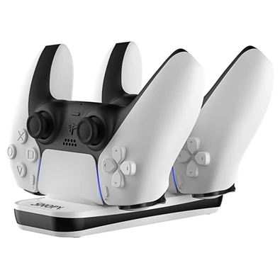 Snopy 37090 SG-PS5 PS5 Dual fehér kontroller töltőállomás