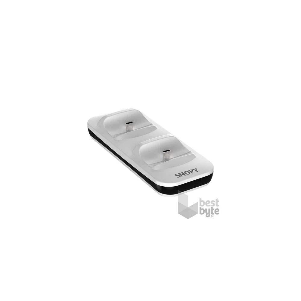 Snopy 37090 SG-PS5 PS5 Dual fehér kontroller töltőállomás