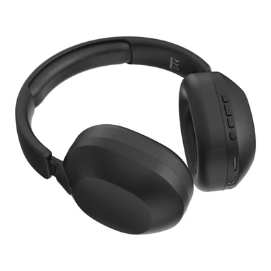 Snopy SN-BT37 Bluetooth/AUX/TF kártya vezeték nélküli fekete fejhallgató