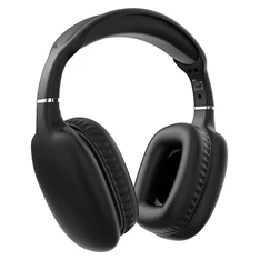 Snopy SN-BT43 Bluetooth/AUX fekete vezeték nélküli fejhallgató