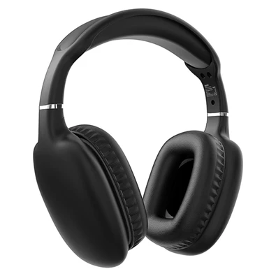 Snopy SN-BT43 Bluetooth/AUX fekete vezeték nélküli fejhallgató