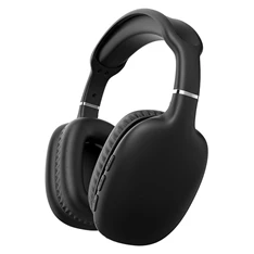 Snopy SN-BT43 Bluetooth/AUX fekete vezeték nélküli fejhallgató