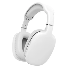 Snopy SN-BT43 Bluetooth/AUX vezeték nélküli fehér fejhallgató