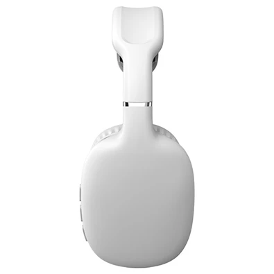 Snopy SN-BT43 Bluetooth/AUX vezeték nélküli fehér fejhallgató