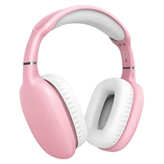 Snopy SN-BT43 Bluetooth/AUX vezeték nélküli rózsaszín fejhallgató