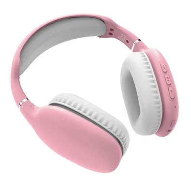 Snopy SN-BT43 Bluetooth/AUX vezeték nélküli rózsaszín fejhallgató