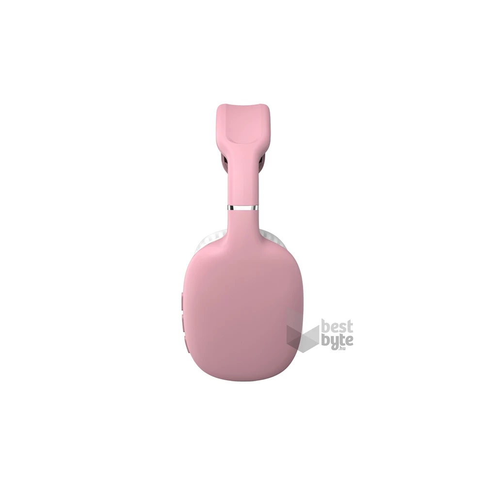 Snopy SN-BT43 Bluetooth/AUX vezeték nélküli rózsaszín fejhallgató
