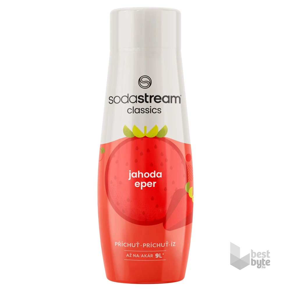 SodaStream Eper 440ml - DRS egyutas visszaváltási díjas szörp