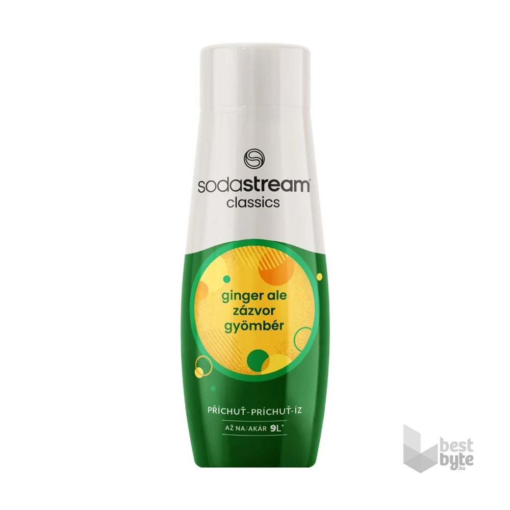 SodaStream GINGER ALE 440ml - DRS egyutas visszaváltási díjas szörp
