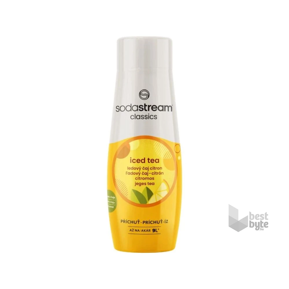 SodaStream Ice Tea Citrom 440ml - DRS egyutas visszaváltási díjas szörp