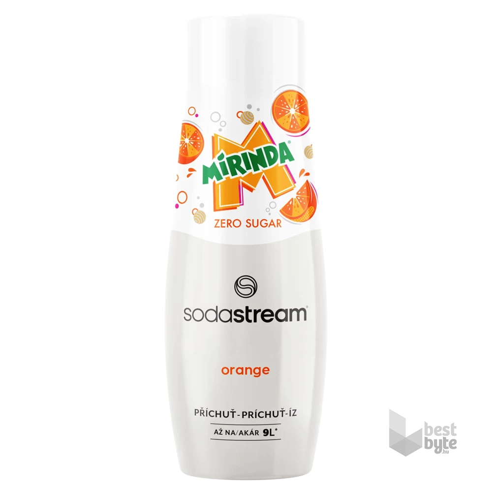 SodaStream Mirinda Zero 440ml - DRS egyutas visszaváltási díjas szörp