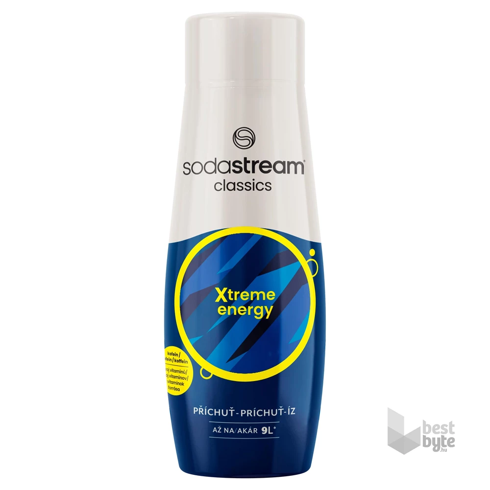 SodaStream Xtreme Energy 440ml - DRS egyutas visszaváltási díjas szörp