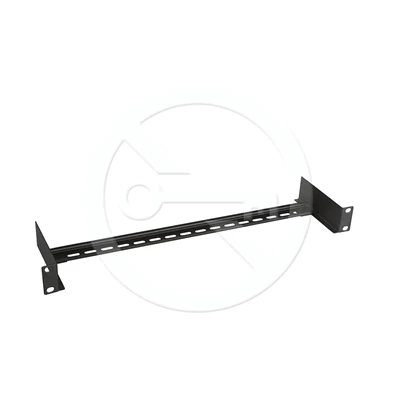 Solarix RAIL-1U-DIN 19" 1U fekete DIN sín panel