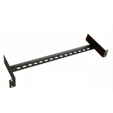 Solarix RAIL-1U-DIN 19" 1U fekete DIN sín panel