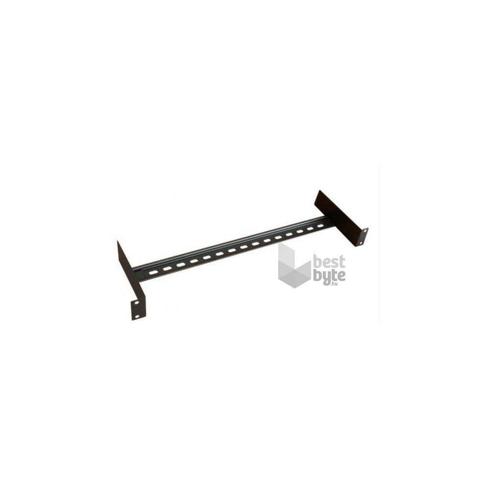 Solarix RAIL-1U-DIN 19" 1U fekete DIN sín panel
