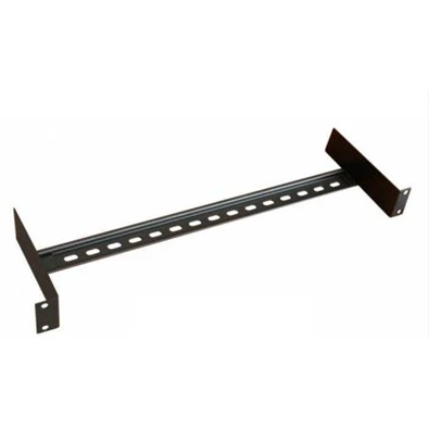 Solarix RAIL-1U-DIN 19" 1U fekete DIN sín panel