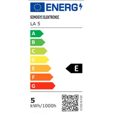 Somogyi LA 5 órás LED asztali lámpa