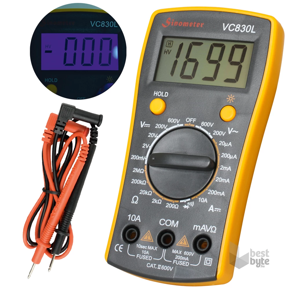 Somogyi VC 830L digitális multiméter