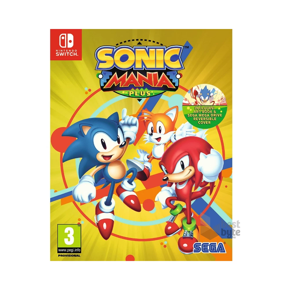 Sonic Mania Plus Nintendo Switch játékszoftver