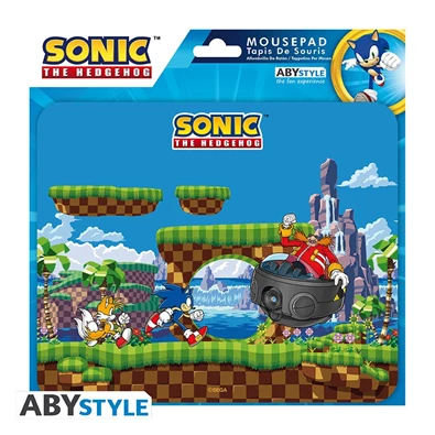 Sonic "Sonic, Tails & Doctor Robotnik" szövet egérpad