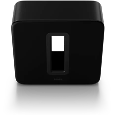 Sonos Sub (Gen3) fekete vezeték nélküli aktív mélysugárzó