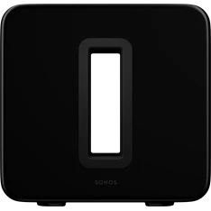 Sonos Sub (Gen3) fekete vezeték nélküli aktív mélysugárzó