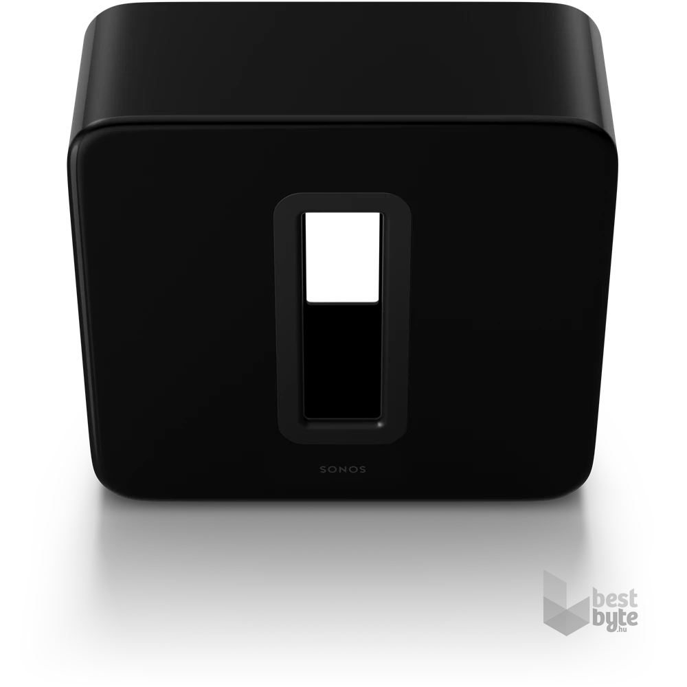 Sonos Sub (Gen3) fekete vezeték nélküli aktív mélysugárzó