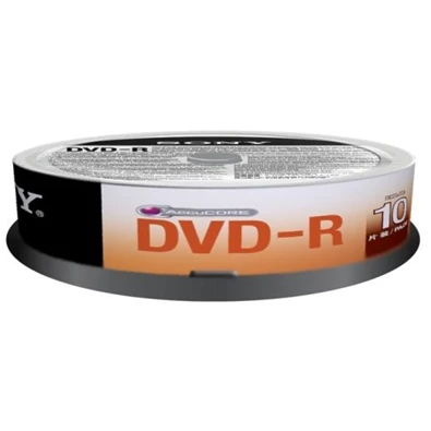 Sony 10DMR47SP DVD-R 4.7 GB 16x cake box lemez 10db/csomag