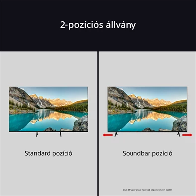 Sony 43" Bravia 3 K43S35BP 4K UHD Smart LED TV (Újracsomagolt)