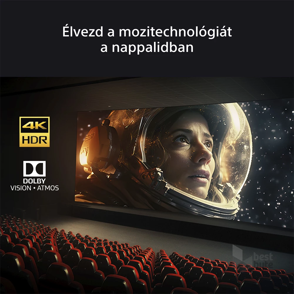 Sony 43" Bravia 3 K43S35BP 4K UHD Smart LED TV (Újracsomagolt)