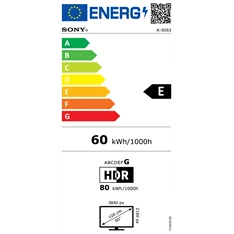 Sony 50" Bravia 3 K50S35B 4K UHD Smart LED TV