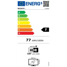 Sony 55" Bravia 3 K55S35B 4K UHD Smart LED TV
