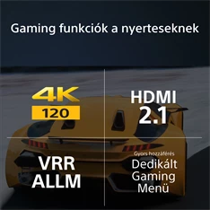 Sony 55" XR55A80LAEP 4K UHD Smart OLED TV (Újracsomagolt)