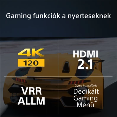 Sony 55" XR55A80LAEP 4K UHD Smart OLED TV (Újracsomagolt)