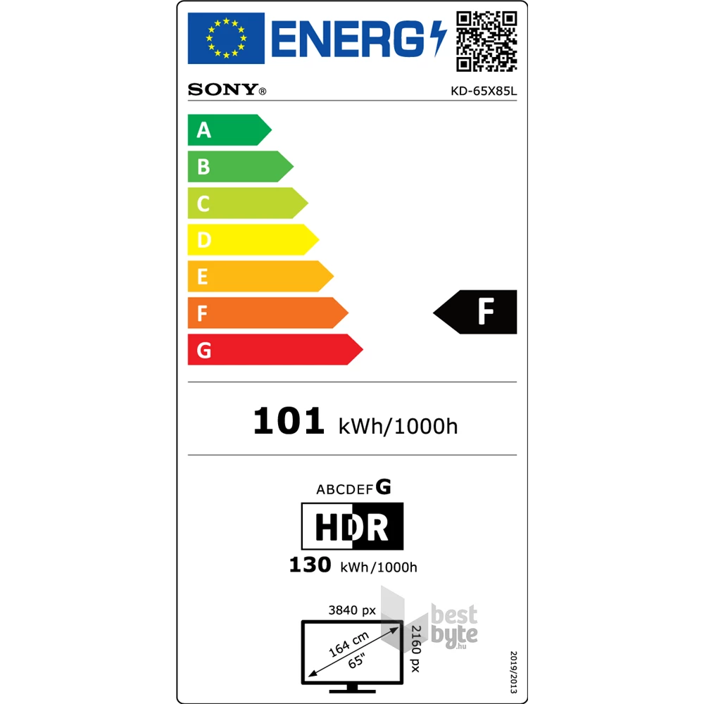Sony 65" KD65X85LAEP 4K UHD Smart LED TV