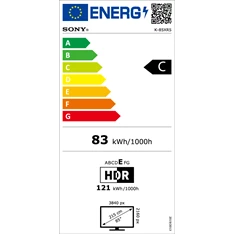 Sony 85" Bravia 5 K85XR55BP 4K UHD Smart Mini LED TV