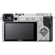 Sony A6100 MILC kit ezüst fényképezőgép
