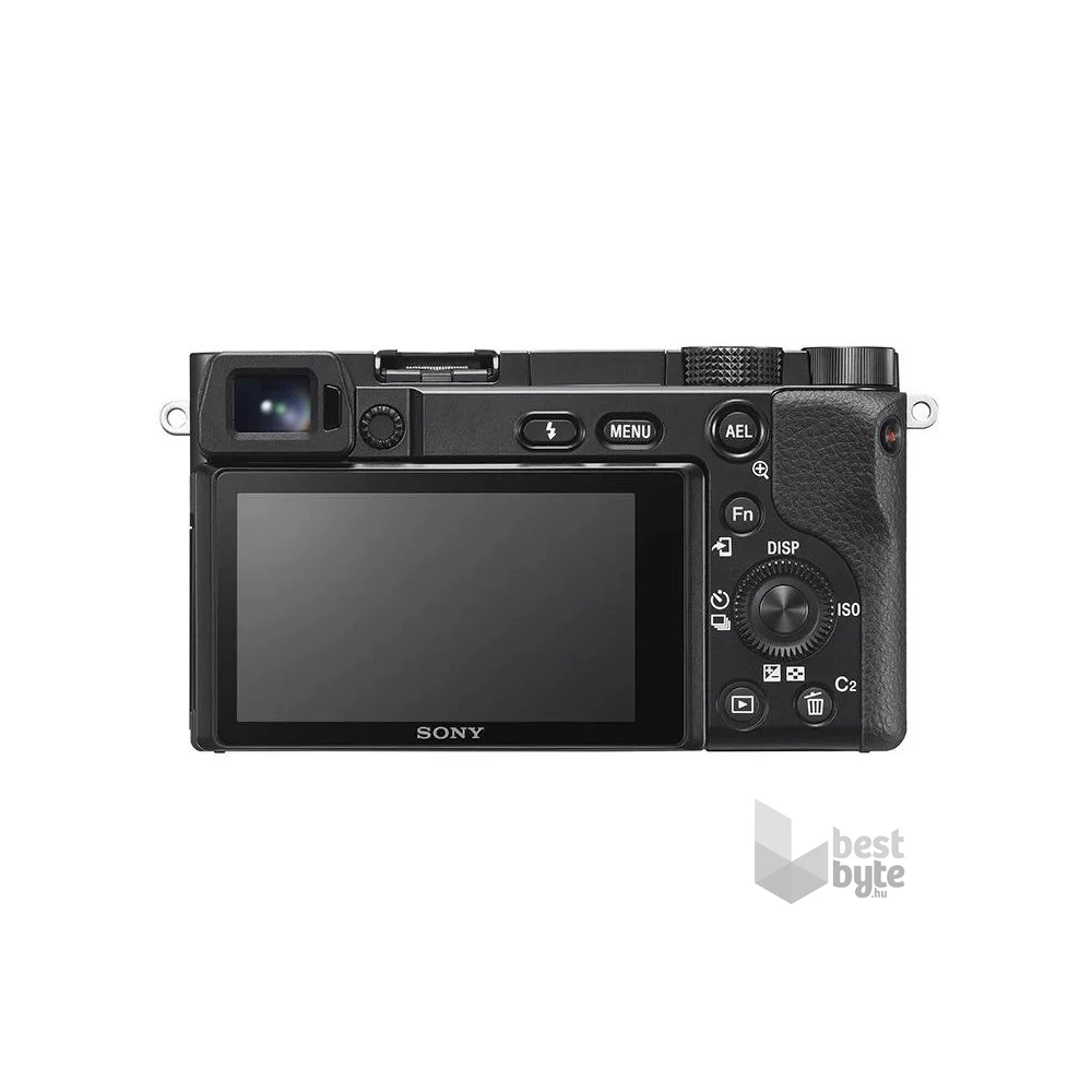 Sony Alpha 6100L fényképezőgép kit fekete (16-50mm f/3.5-5.6 objektívvel)