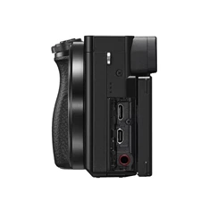 Sony Alpha 6100L fényképezőgép kit fekete (16-50mm f/3.5-5.6 objektívvel)