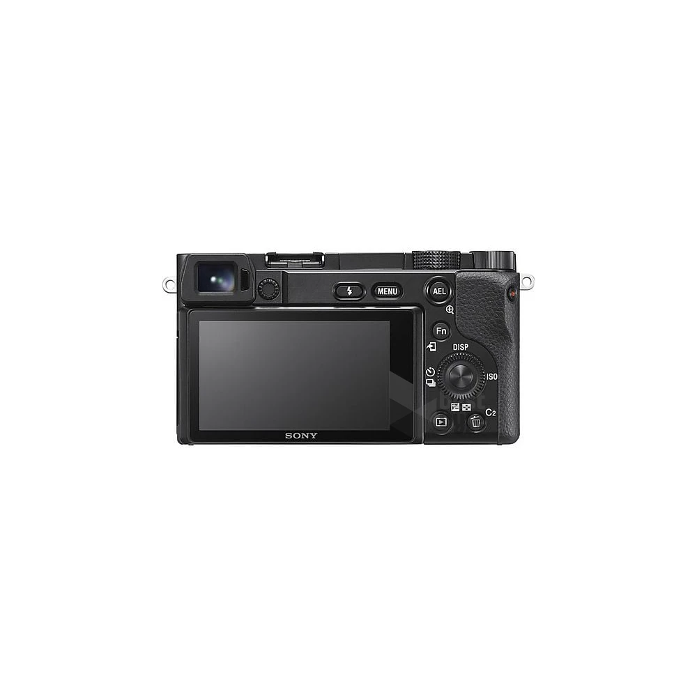 Sony Alpha 6100Y fényképezőgép kit fekete (16-50mm f/3.5-5.6 + 55-210mm f/4.5-6.3 objektívvel)