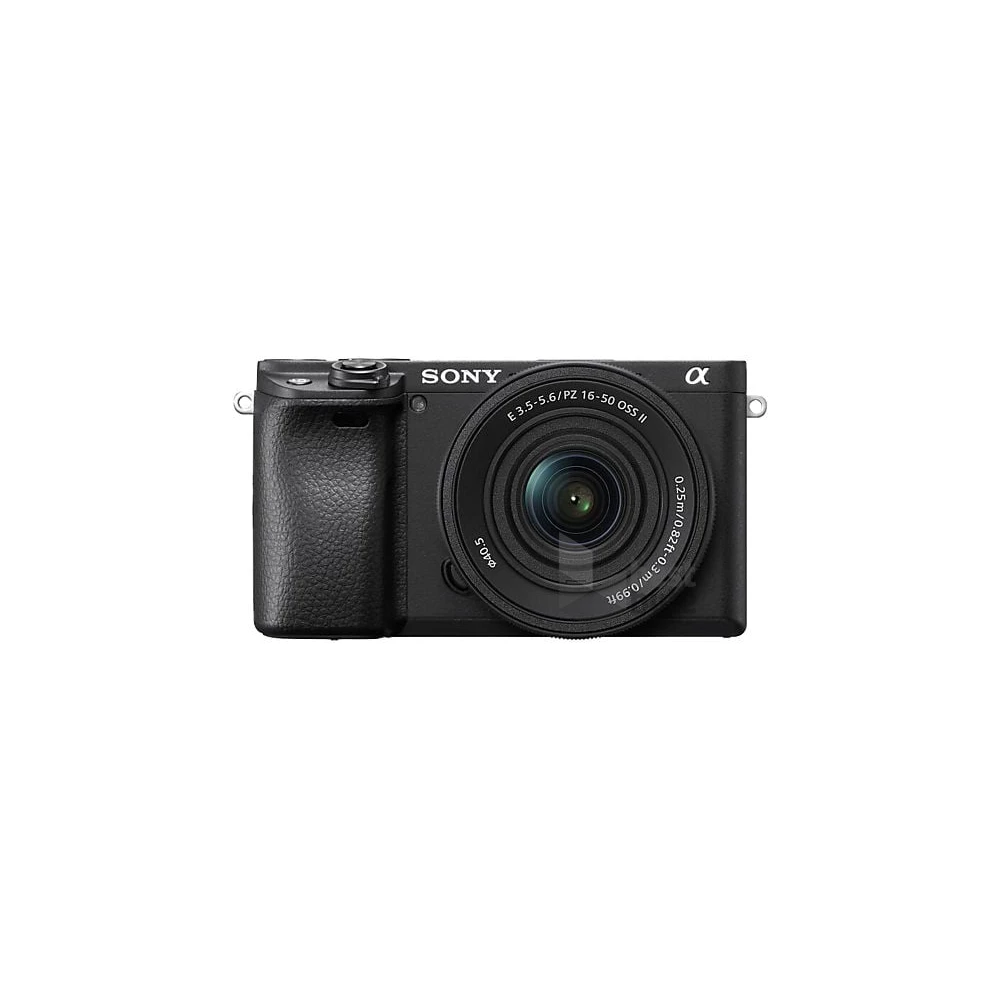 Sony Alpha 6400L fényképezőgép kit fekete (16-50mm f/3.5-5.6 objektívvel)