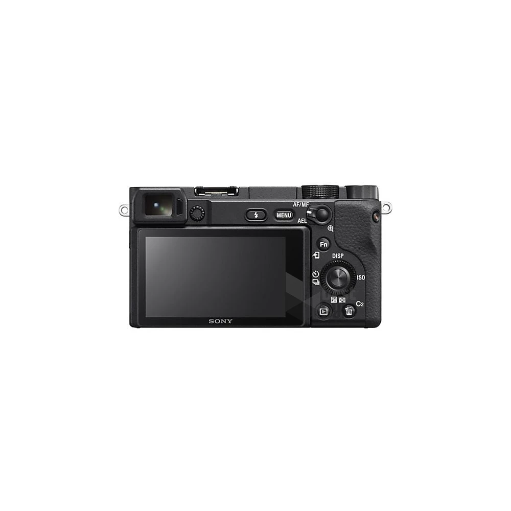 Sony Alpha 6400L fényképezőgép kit fekete (16-50mm f/3.5-5.6 objektívvel)
