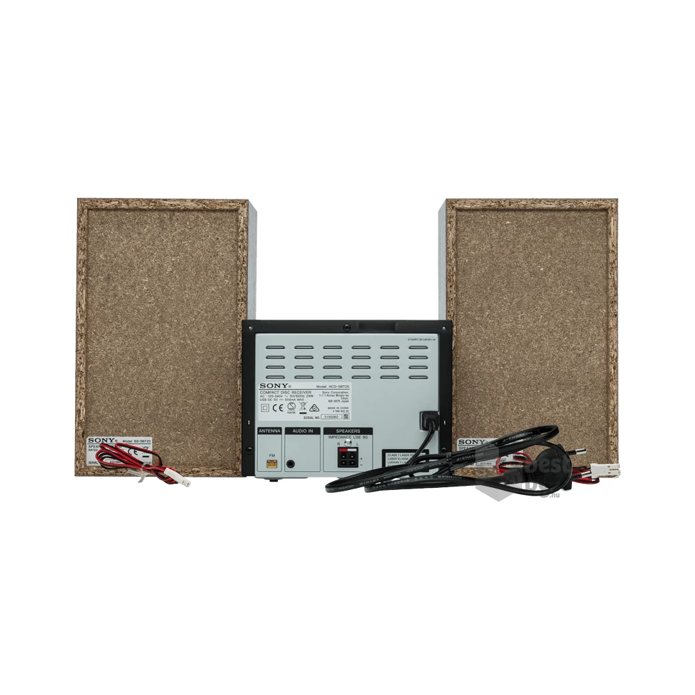 Sony CMTSBT20 Bluetooth/USB/CD mikro hifi