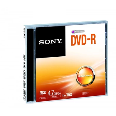 Sony DMR47SJ DVD-R 4.7 GB 16x lemez