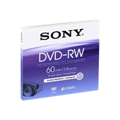 Sony DMW60AJ 8cm, 60 perc DVD-RW lemez